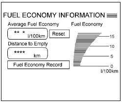 Informacje o zużyciu paliwa